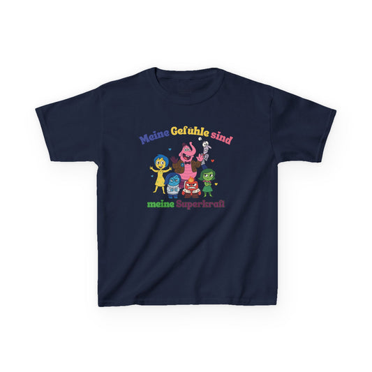 Kinder/ Teenie T-Shirt Meine Gefühle sind meine Superkraft, Inklusion & Vielfalt, Autismus, Mutmacher, Geschenk zu Geburtstag, besonders